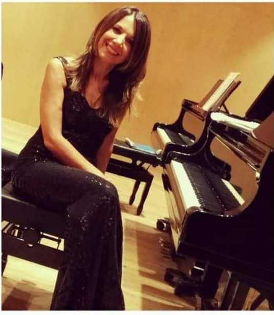 La pianista Dora Dorti alla Camera Musicale Romana